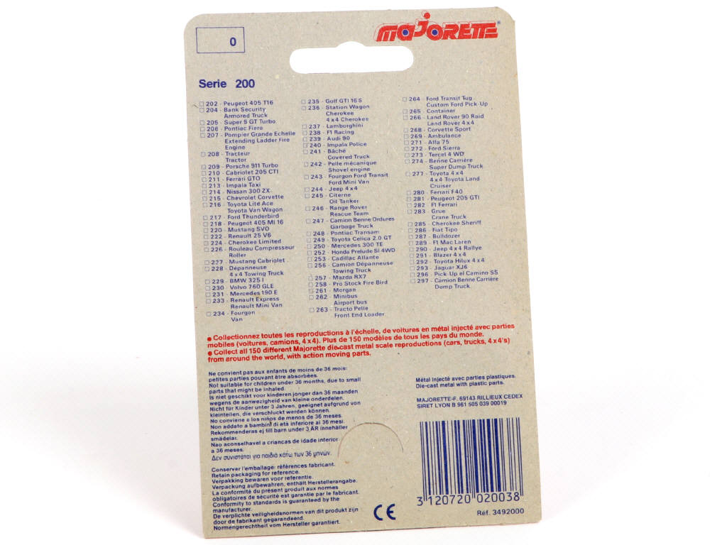 Lot 165 - MAJORETTE (FRANCE) (1)