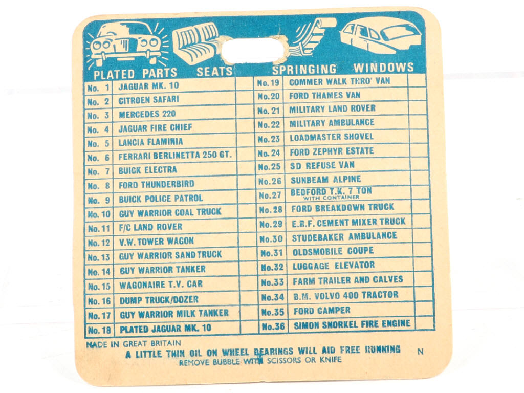 Lot 151 - HUSKY (GB) (1)