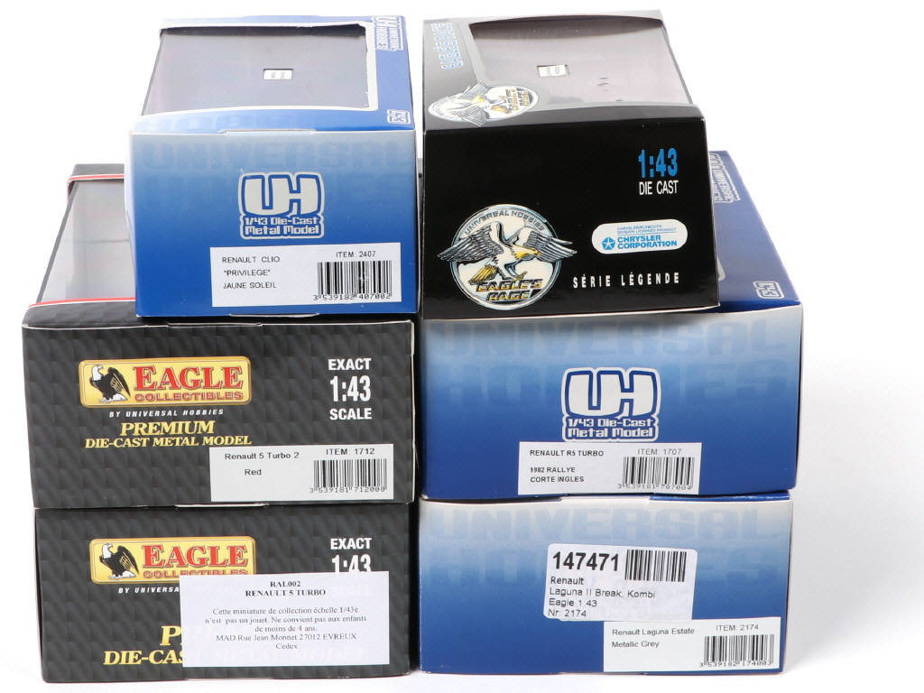 Lot 135 - UNIVERSAL HOBBIES (CHINE) (6)