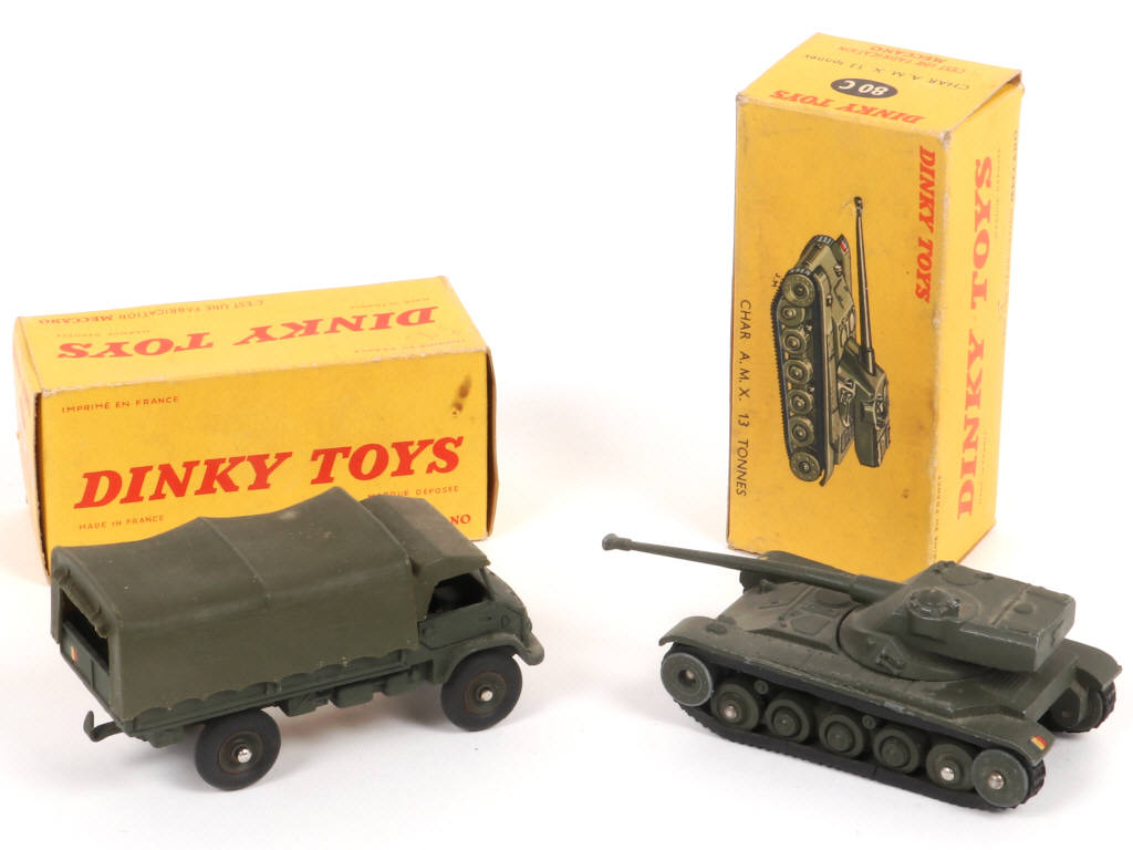 Lot 424 - DINKY TOYS (FRANCE) (2)
