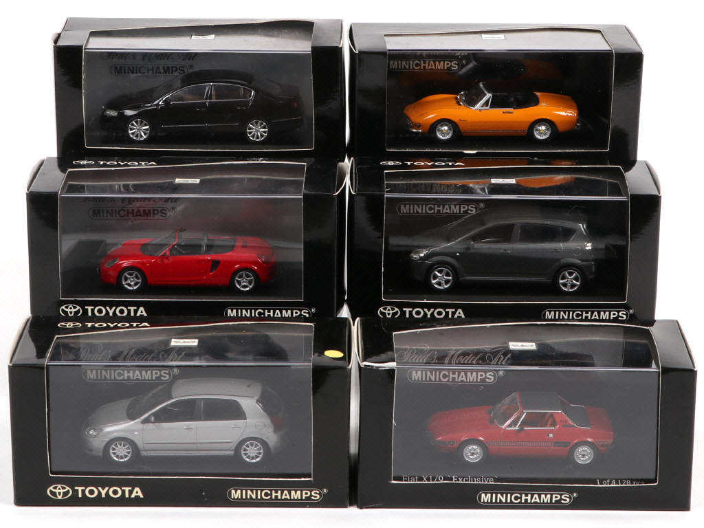 Lot 217 - MINICHAMPS (ALLEMAGNE) (6)