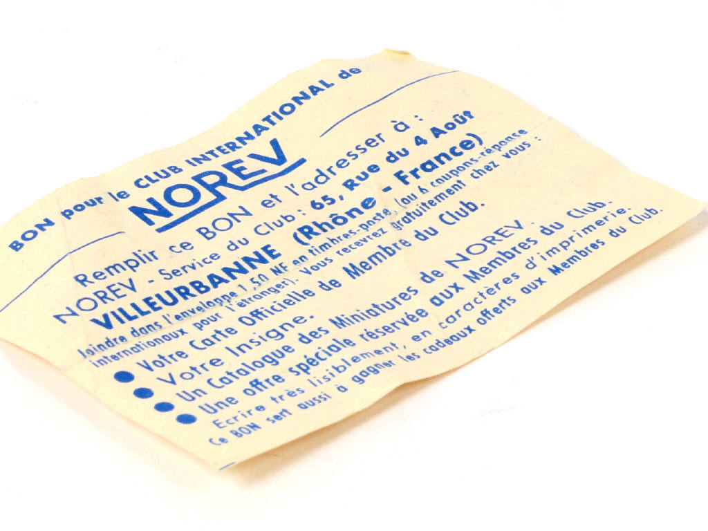 Lot 181 - NOREV (FRANCE) (1)