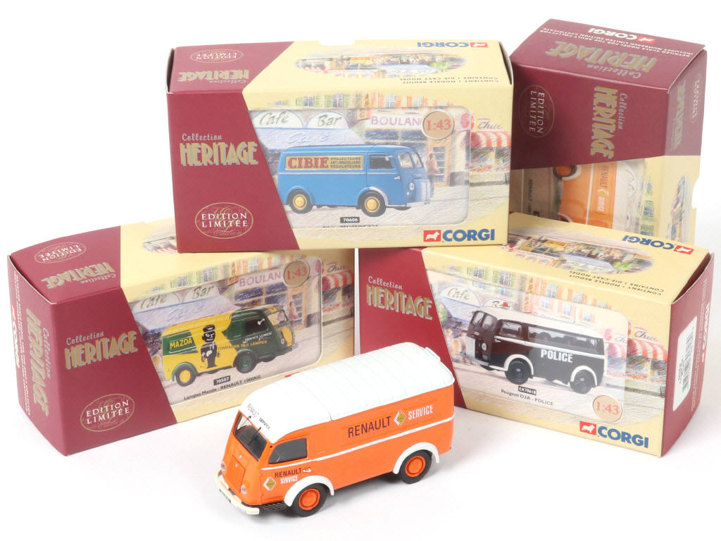 Lot 87 - CORGI TOYS (GB) (4)