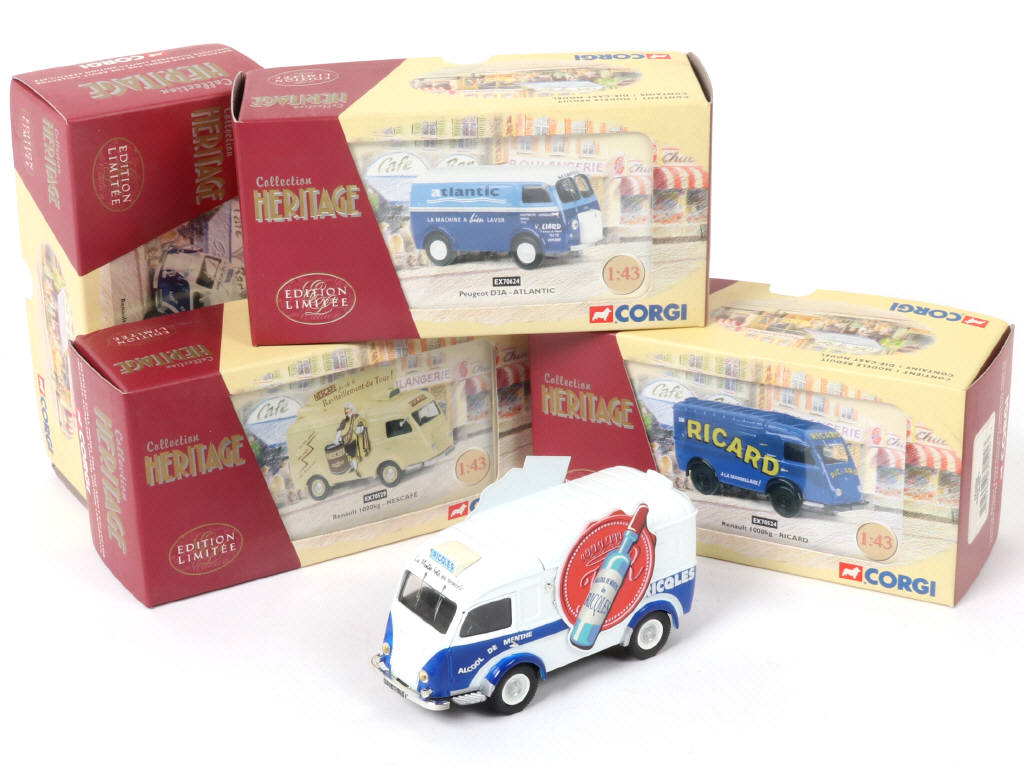 Lot 89 - CORGI TOYS (GB) (4)