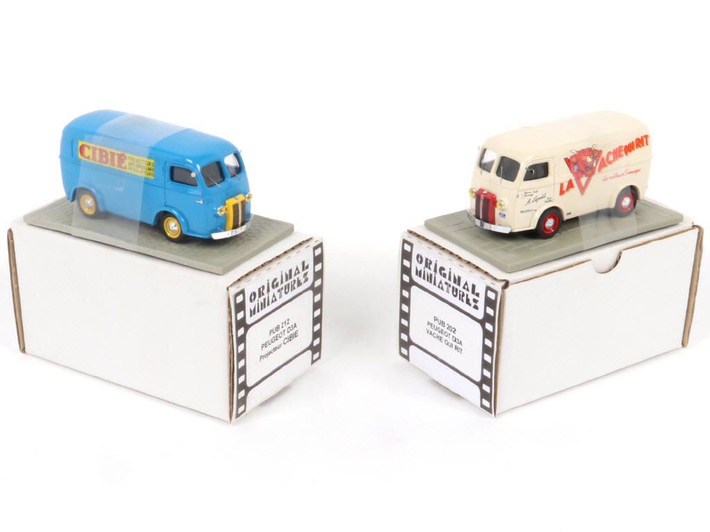 Lot 133 - ORIGINAL MINIATURES (FRANCE) (2)