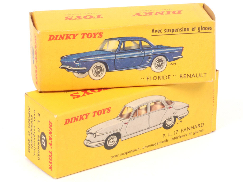 Lot 195 - DINKY TOYS (FRANCE) (2)