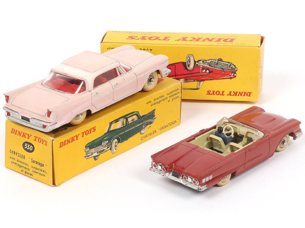 Lot 308 - DINKY TOYS (FRANCE) (2)