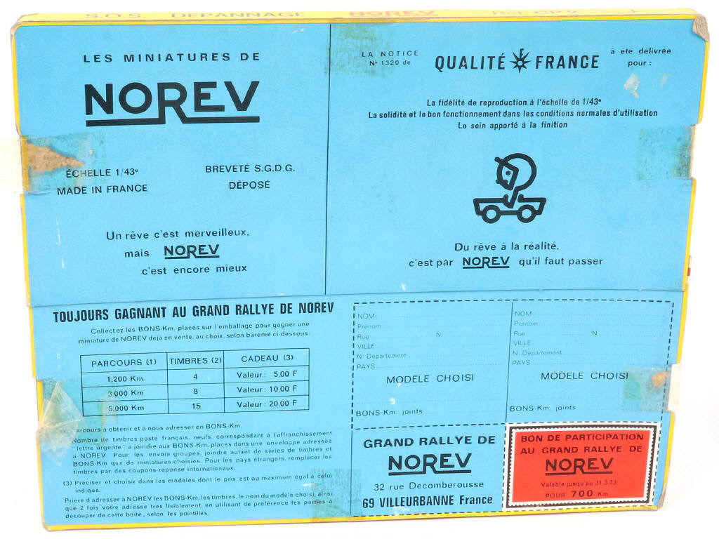 Lot 182 - NOREV (FRANCE) (1)