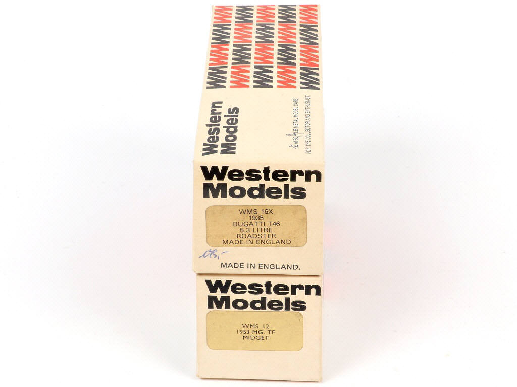 Lot 126 - WESTERN MODELS (GB) (2)