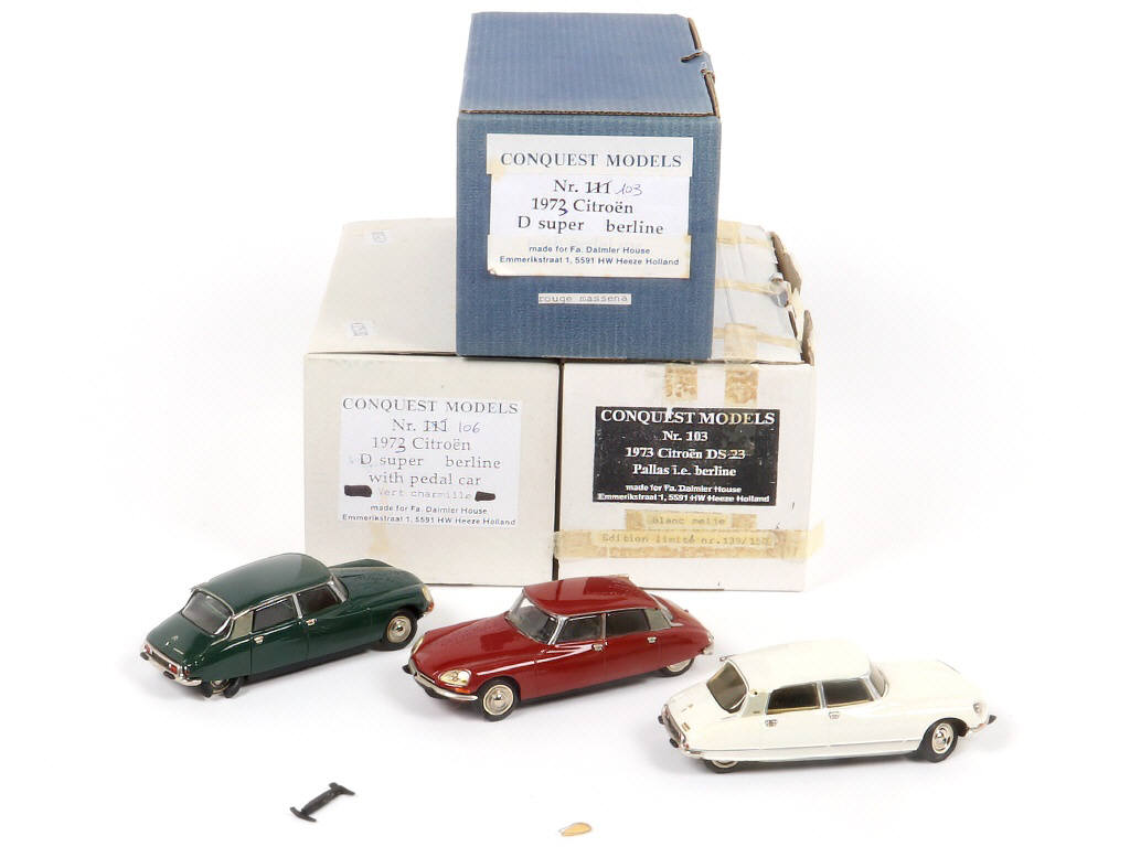 Lot 119 - CONQUEST MODELS (GB) (3)