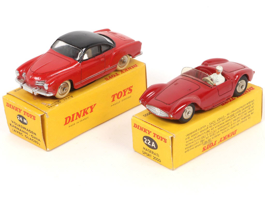 Lot 347 - DINKY TOYS (FRANCE) (2)