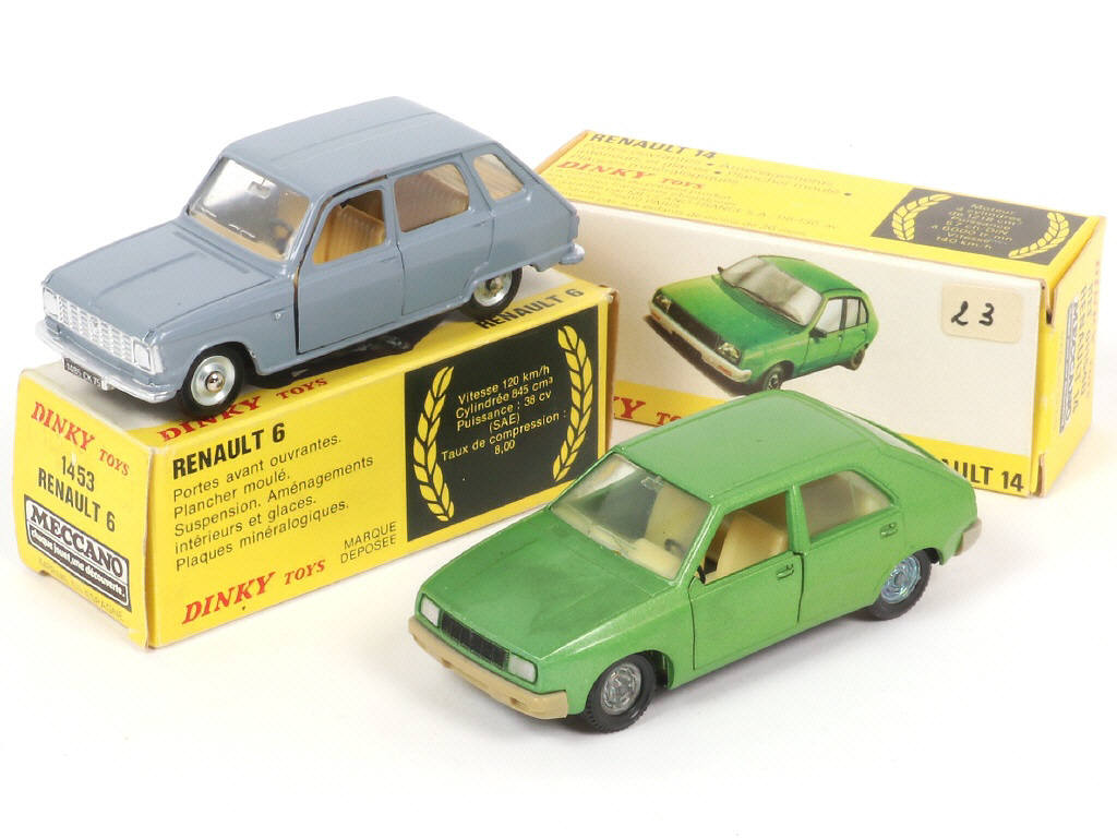 Lot 276 - DINKY TOYS (FRANCE) (2)