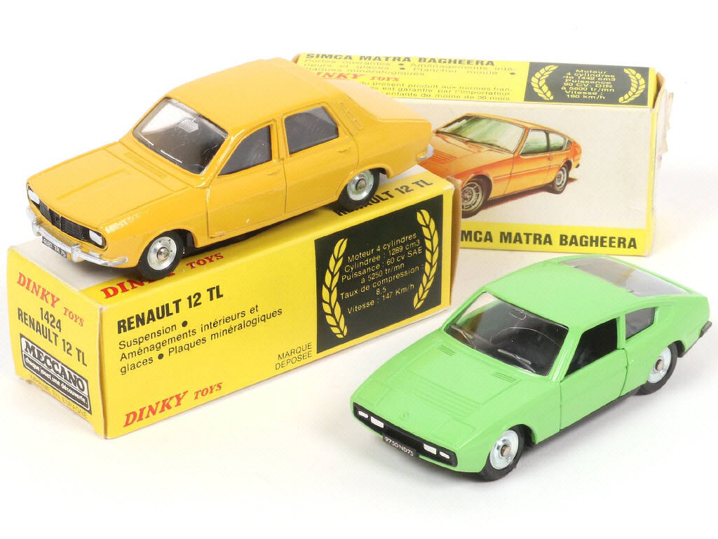 Lot 273 - DINKY TOYS (FRANCE) (2)
