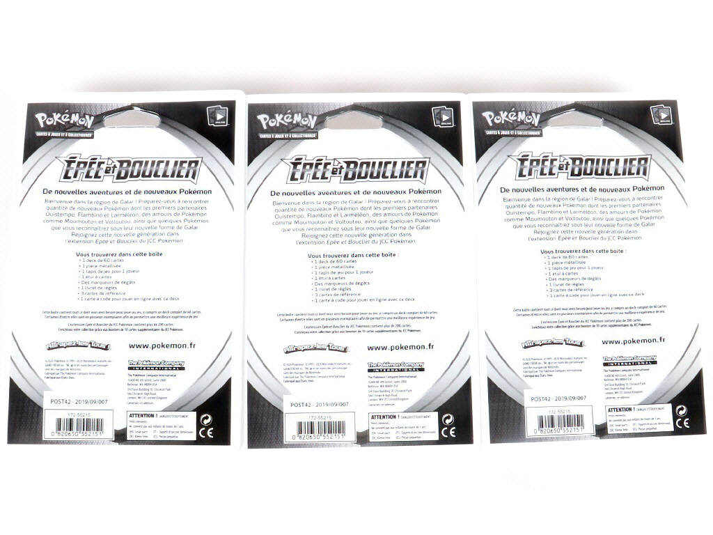 Lot 21 - POKEMON COMPANY (FRANCE) (3)