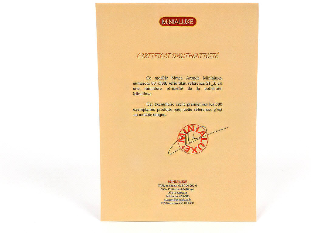 Lot 198 - MINIALUXE (FRANCE) (1)