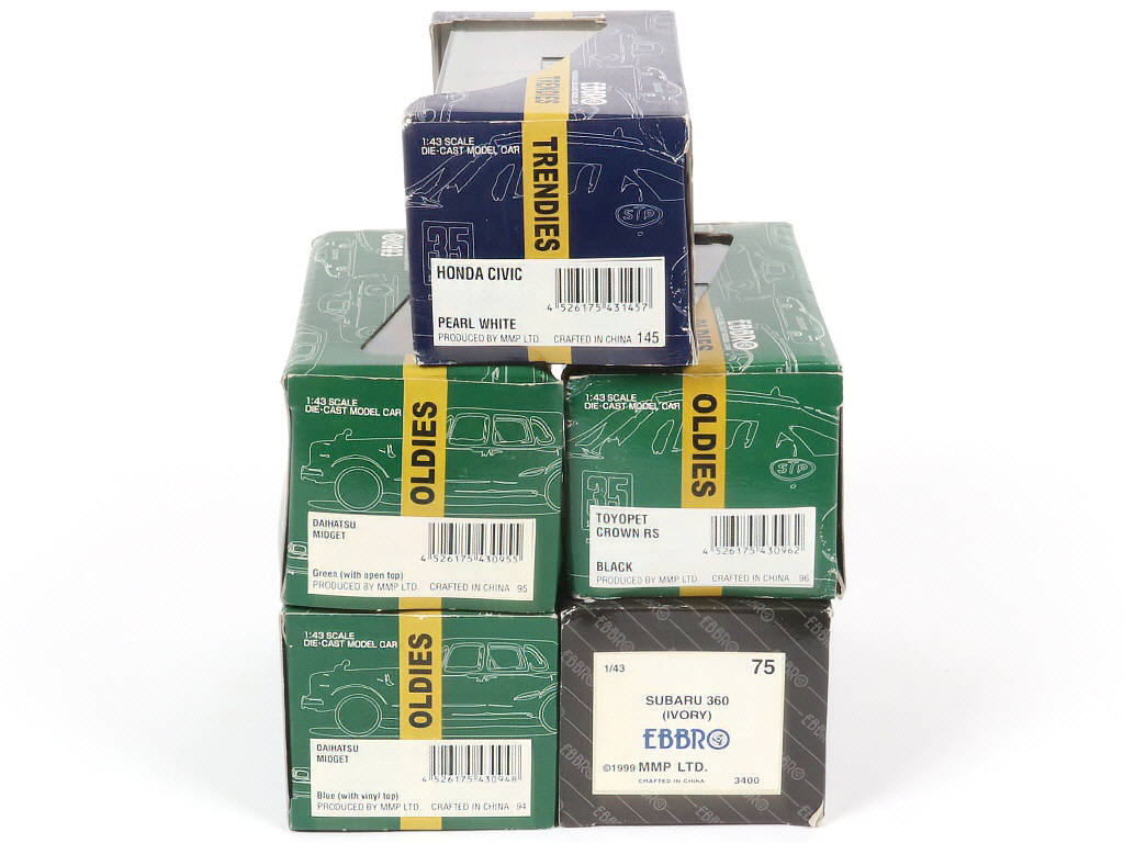 Lot 108 - EBBRO (JAPON) (5)