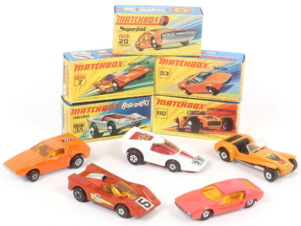 Lot 142 - MATCHBOX - SUPERFAST (GB) (5)