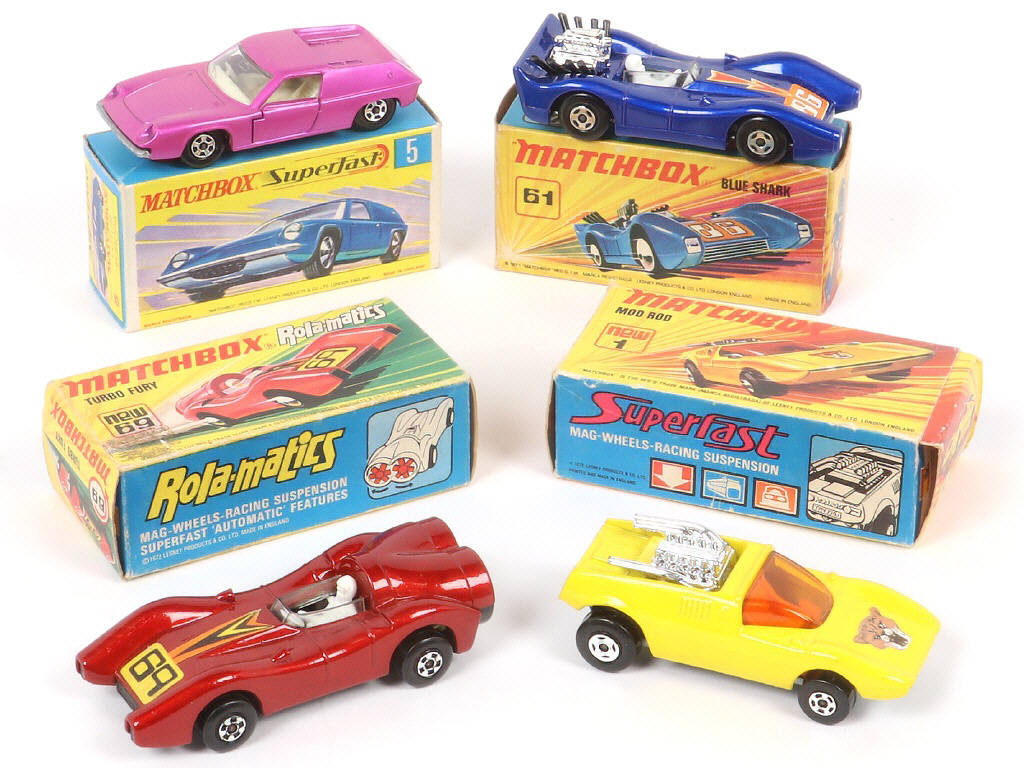 Lot 141 - MATCHBOX - SUPERFAST (GB) (4)