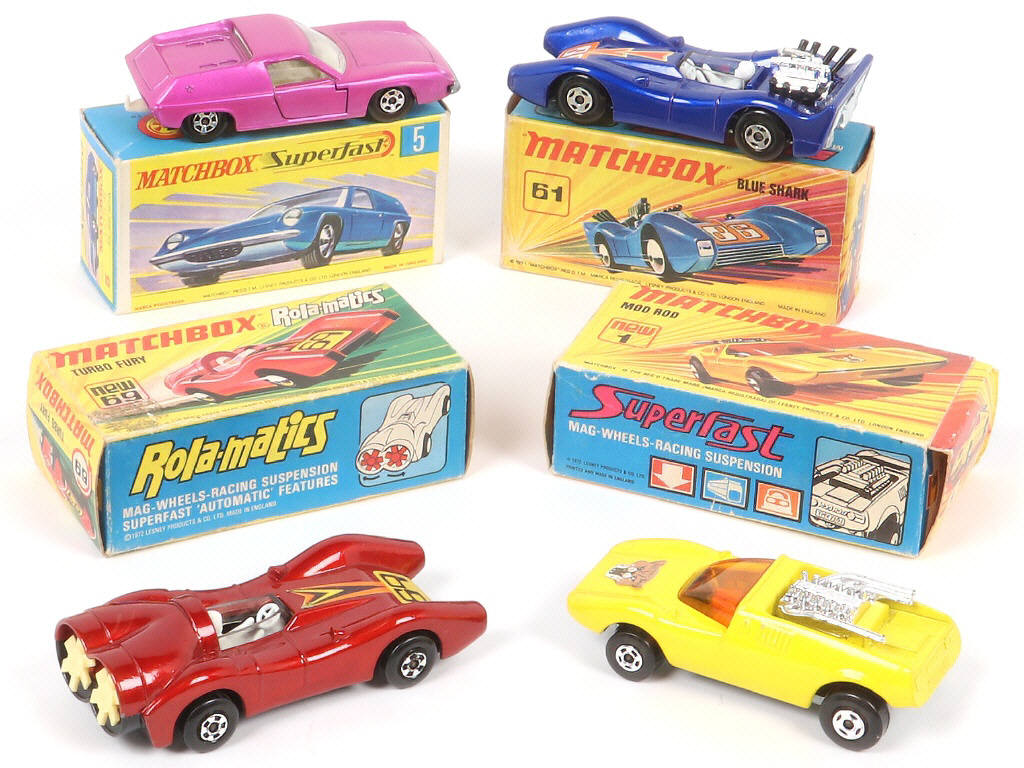 Lot 141 - MATCHBOX - SUPERFAST (GB) (4)
