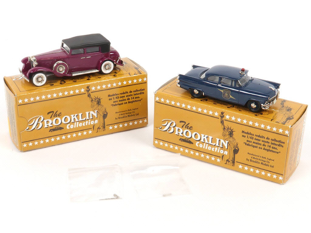 Lot 136 - BROOKLIN MODELS (GB) (2)