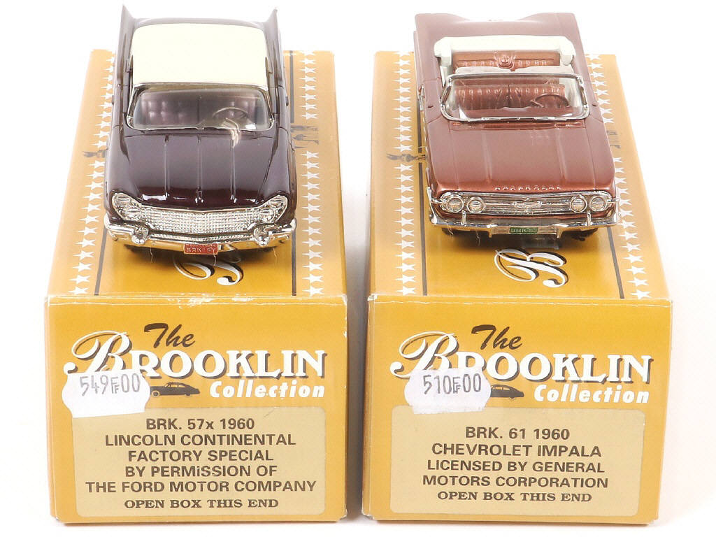 Lot 138 - BROOKLIN MODELS (GB) (2)