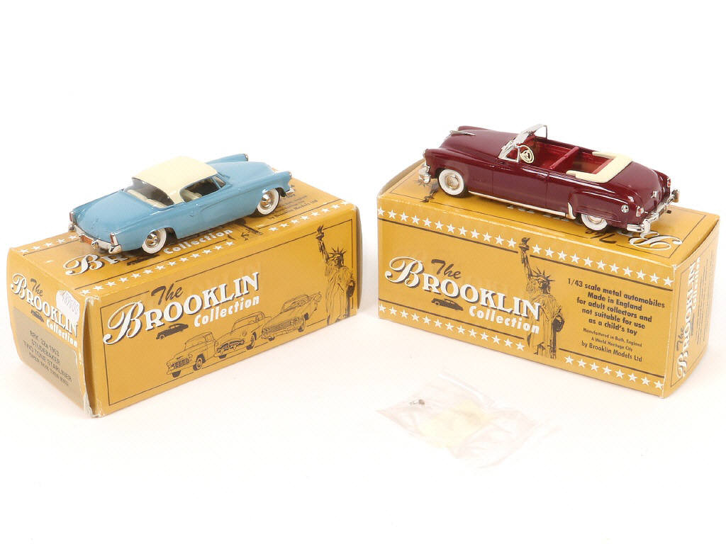 Lot 139 - BROOKLIN MODELS (GB) (2)
