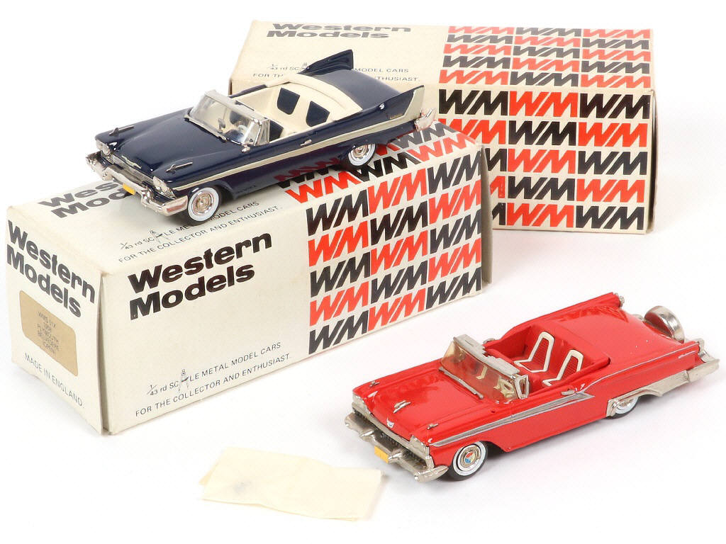 Lot 159 - WESTERN MODELS (GB) (2)
