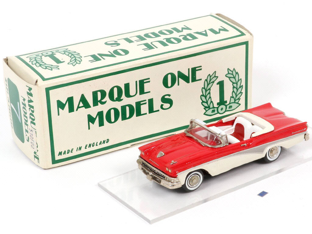 Lot 164 - MARQUE ONE MODELS (GB) (1)