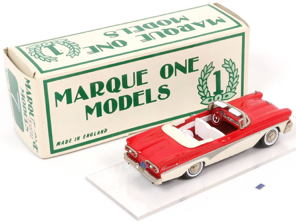 Lot 164 - MARQUE ONE MODELS (GB) (1)
