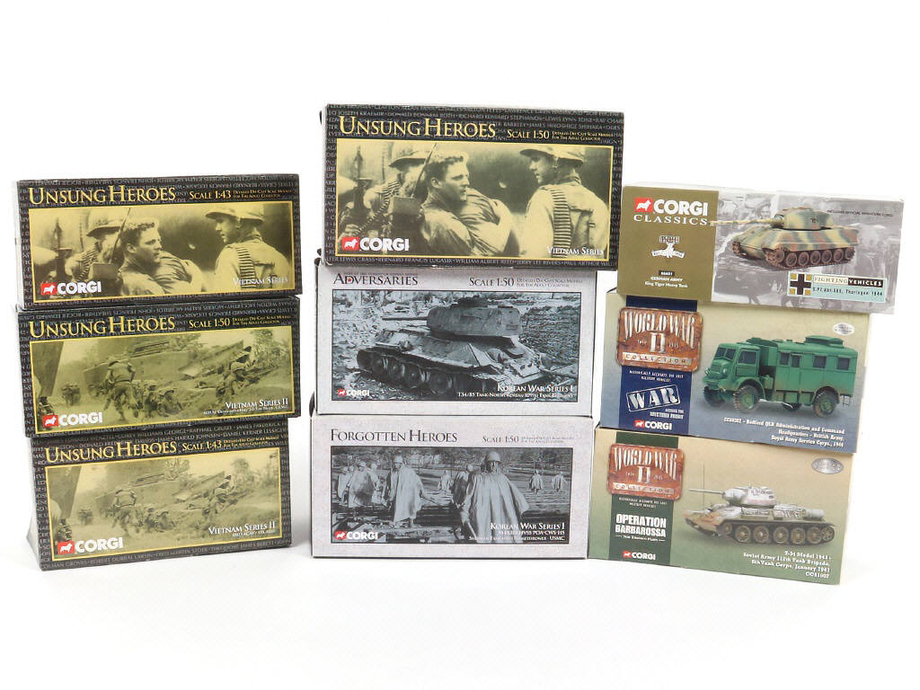 Lot 193 - CORGI TOYS (GB) (9)