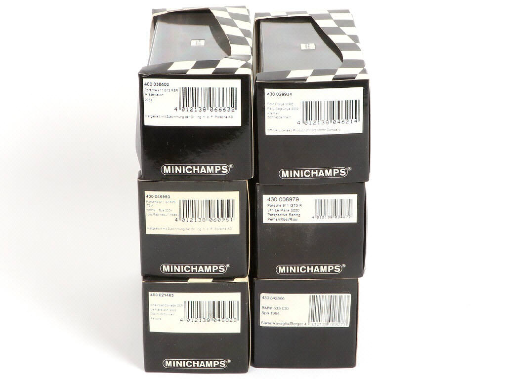 Lot 101 - MINICHAMPS (ALLEMAGNE) (6)
