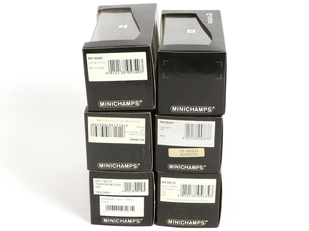 Lot 102 - MINICHAMPS (ALLEMAGNE) (6)