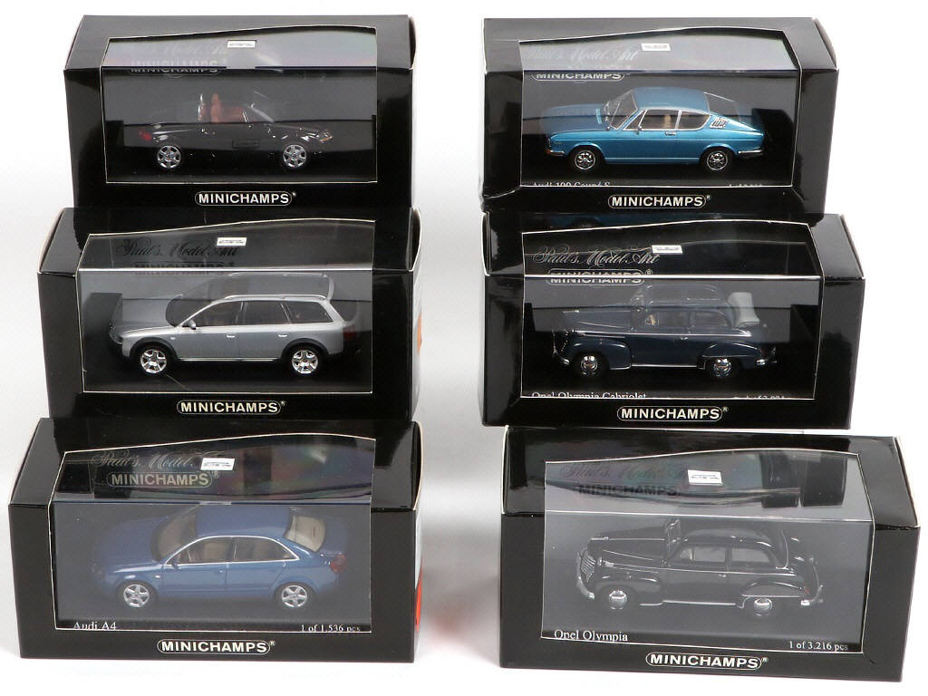 Lot 108 - MINICHAMPS (ALLEMAGNE) (6)