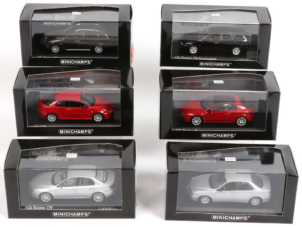 Lot 107 - MINICHAMPS (ALLEMAGNE) (6)