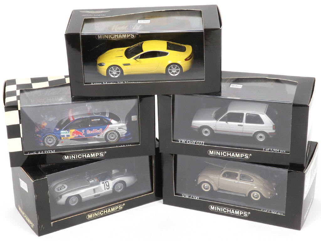 Lot 117 - MINICHAMPS (ALLEMAGNE) (5)