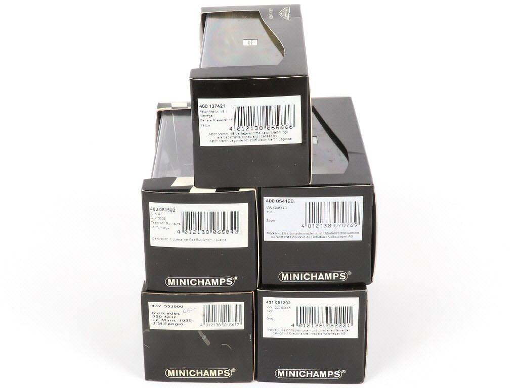 Lot 117 - MINICHAMPS (ALLEMAGNE) (5)