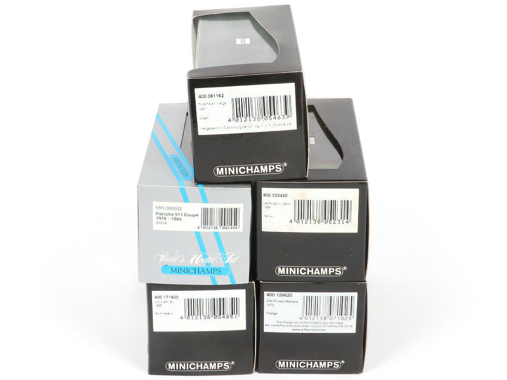 Lot 120 - MINICHAMPS (ALLEMAGNE) (5)