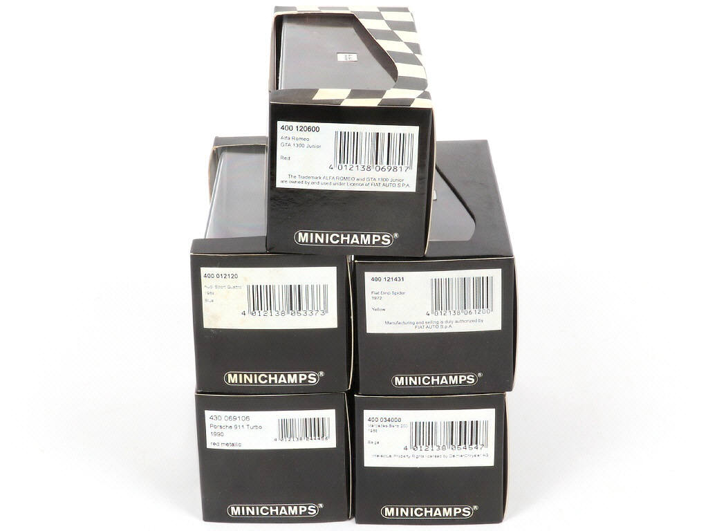 Lot 115 - MINICHAMPS (ALLEMAGNE) (5)