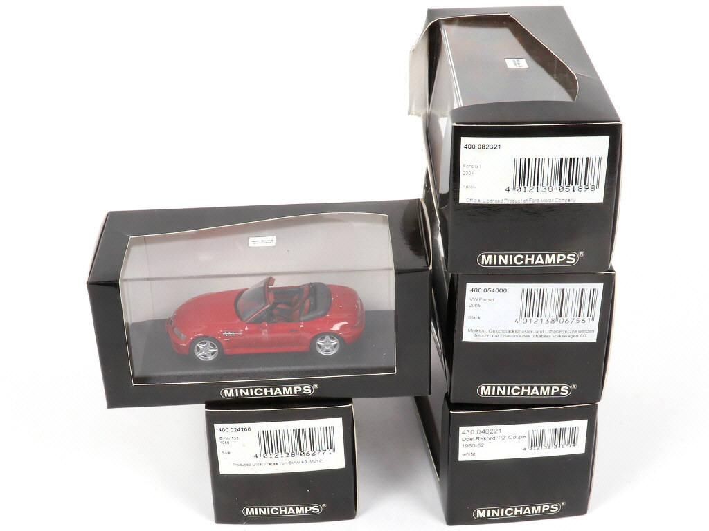 Lot 109 - MINICHAMPS (ALLEMAGNE) (5)