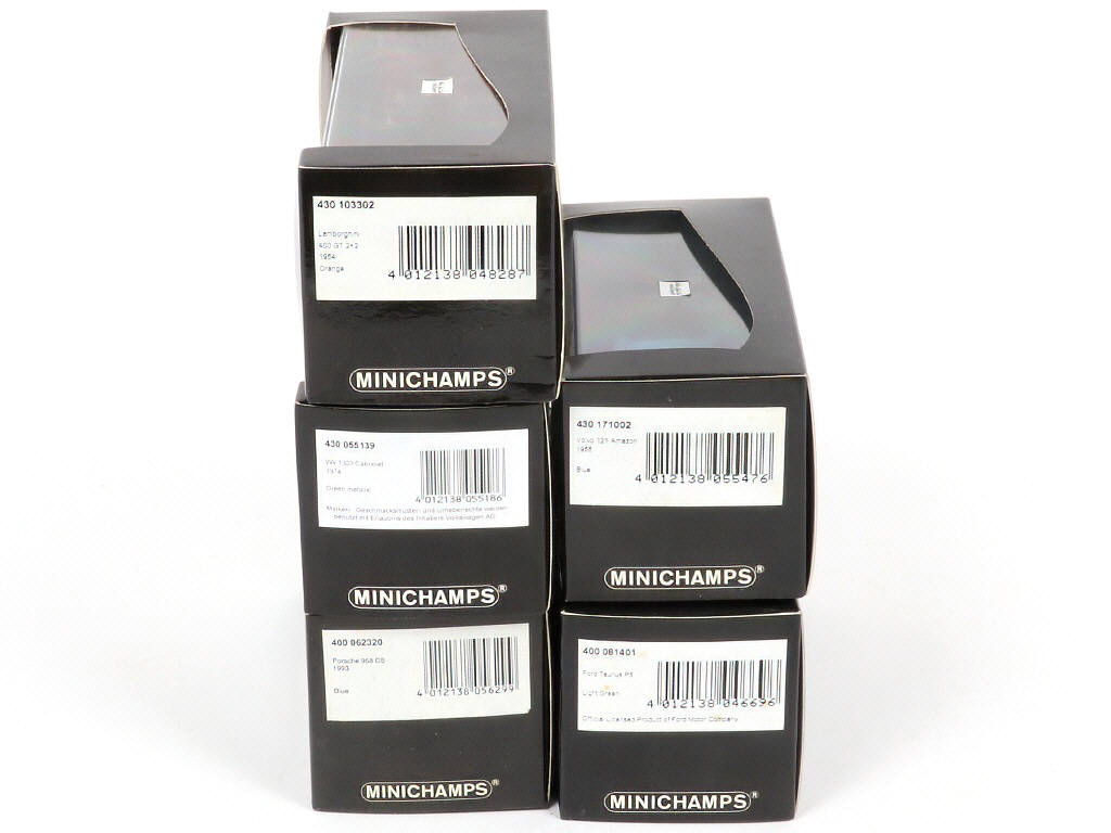 Lot 110 - MINICHAMPS (ALLEMAGNE) (5)