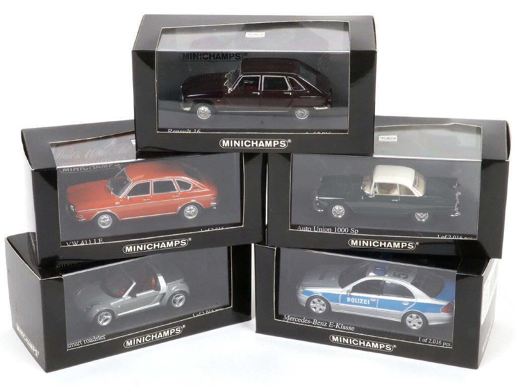 Lot 111 - MINICHAMPS (ALLEMAGNE) (5)