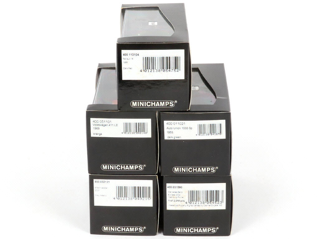 Lot 111 - MINICHAMPS (ALLEMAGNE) (5)