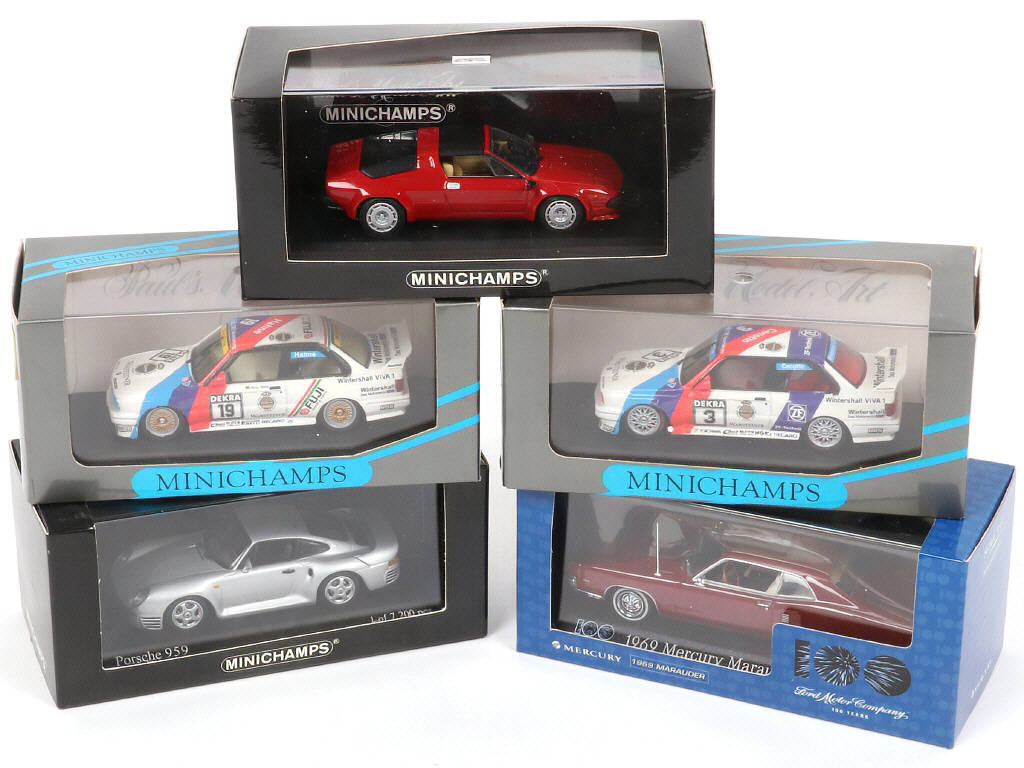 Lot 112 - MINICHAMPS (ALLEMAGNE) (5)