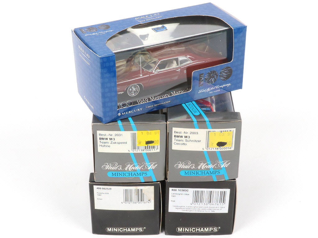 Lot 112 - MINICHAMPS (ALLEMAGNE) (5)