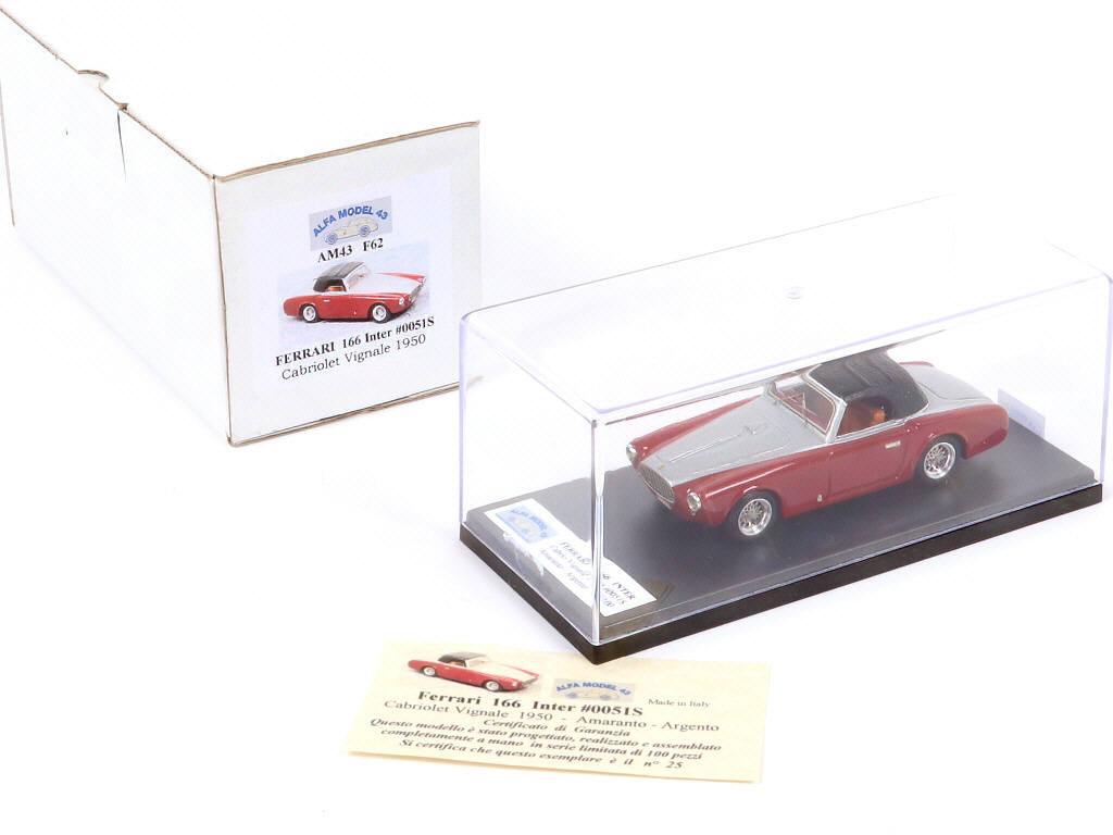 Lot 156 - ALFA MODEL 43 (ITALIE) (1)