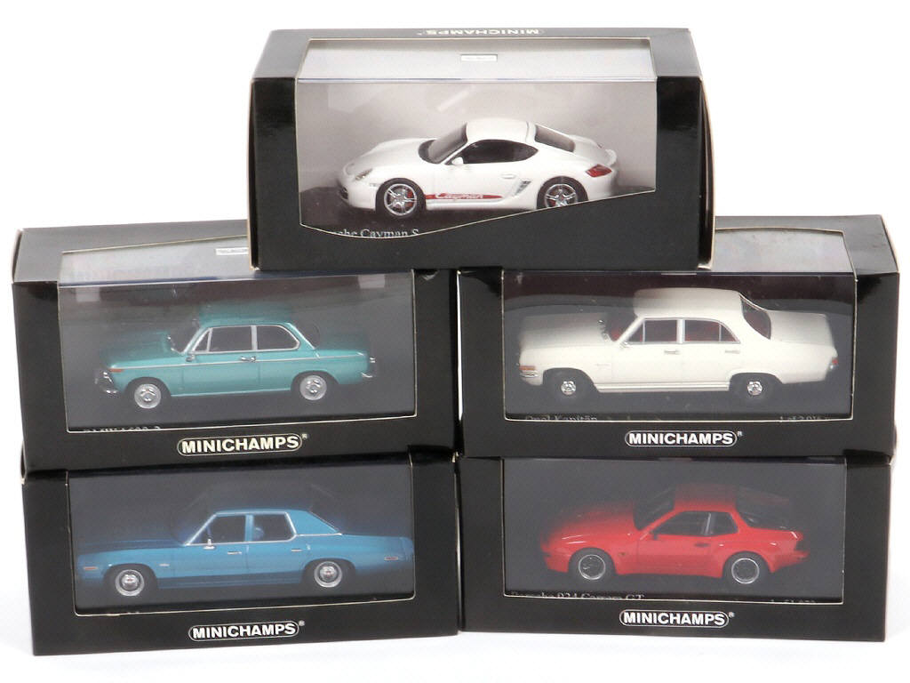 Lot 102 - MINICHAMPS (ALLEMAGNE) (5)