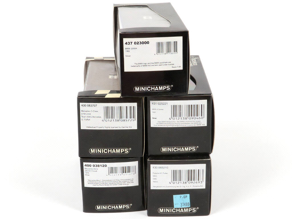 Lot 103 - MINICHAMPS (ALLEMAGNE) (5)