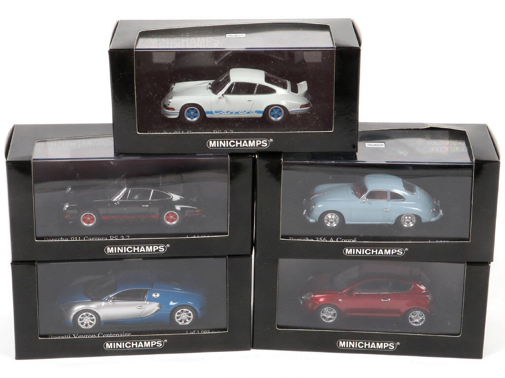 Lot 107 - MINICHAMPS (ALLEMAGNE) (5)