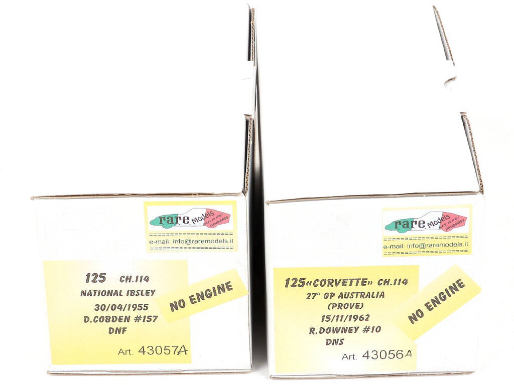 Lot 137 - RARE MODELS (ITALIE) (2)