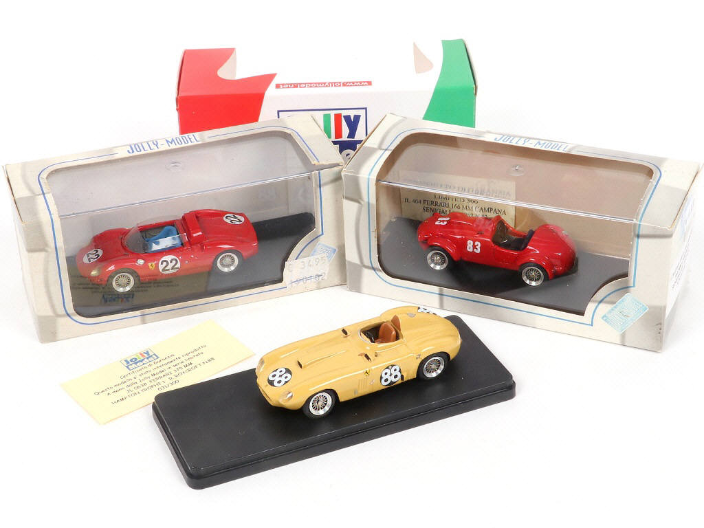 Lot 139 - JOLLY MODEL (ITALIE) (3)